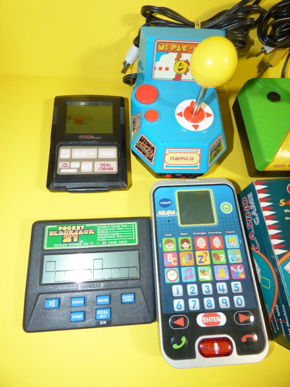 8 Nostalgic computer and battery-operated handheld games